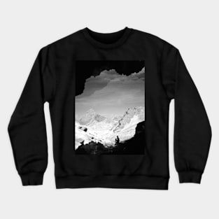 Snowy Isolation Crewneck Sweatshirt